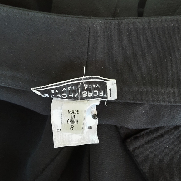St. John sport 🌞0159 By Marie Gray Women's Stretch Pants Black Sz 6 Preowned - Picture 6 of 15